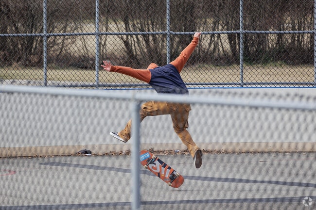 Practice your skate boarding skills at Dahnert's Lake City Park in Garfield.