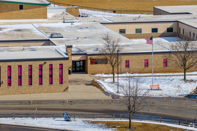 Over 400 students from across Hudson attend Hudson Area Junior/Senior High School.