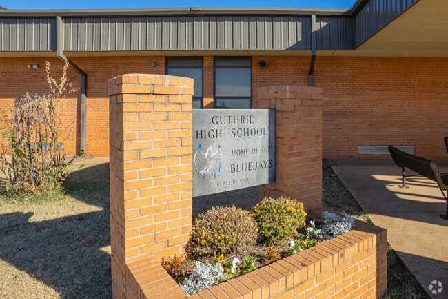 Guthrie High School is home of the Blue Jays.