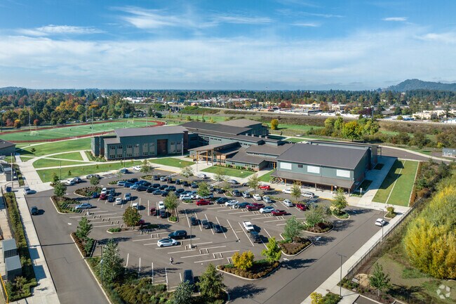 Hamlin Middle School in Springfield features a new modern campus.