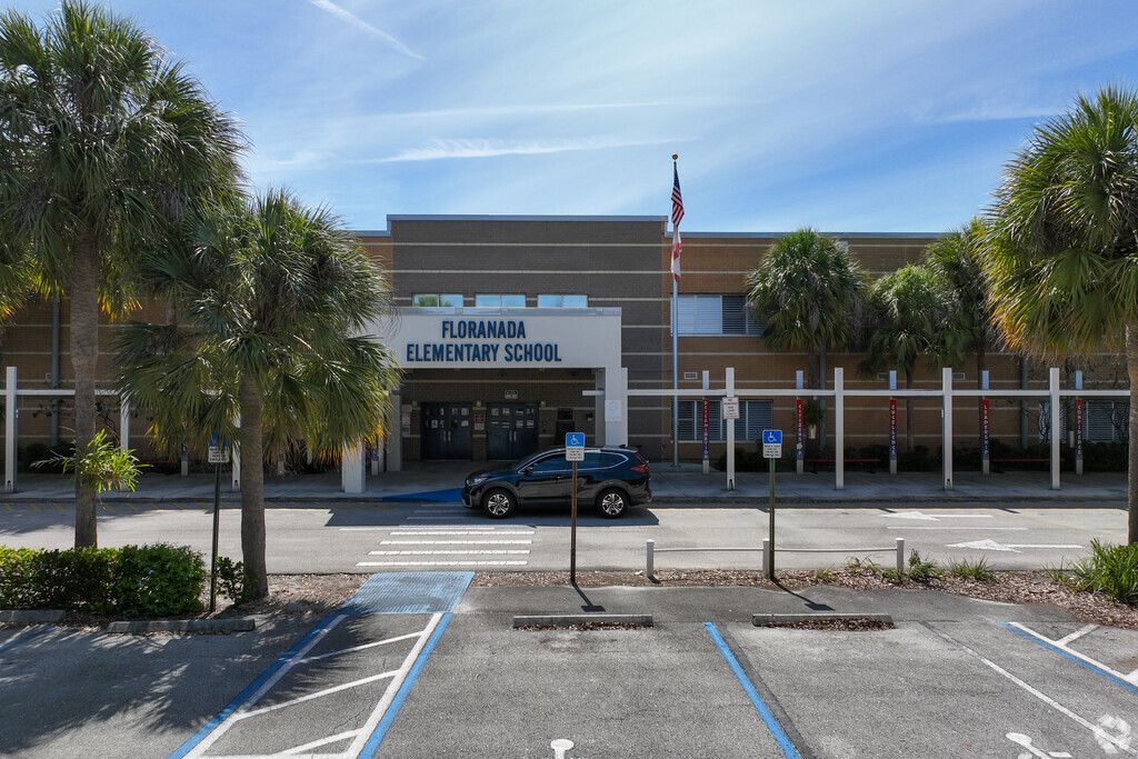 Floranada Elementary School Front Entrance