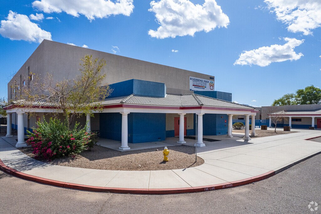 The impressive main building at Riverbend Prep in Laveen.