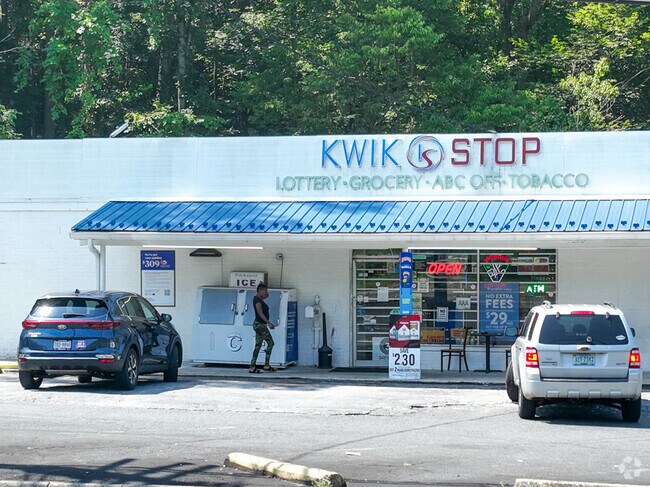 Kwik Stop is a locally owned store many stop at daily.