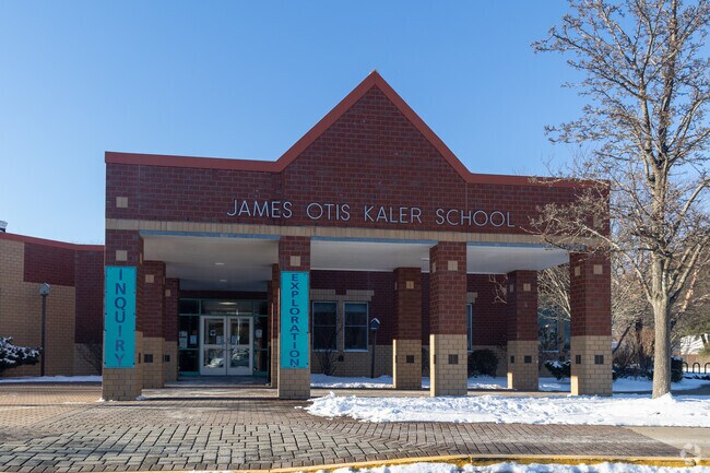 James Otis Kaler Elementary School serves students from PK-5.