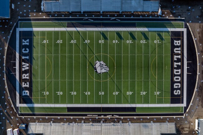 Football is a big deal in Berwick home of the Bulldogs.
