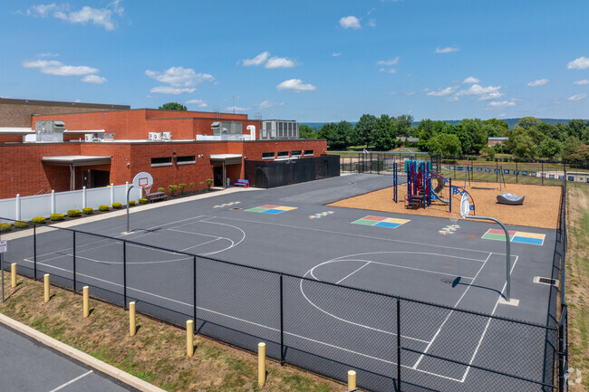 West Hanover Elementary School, rated B+ on Niche has excellent outdoor athletic facilities.