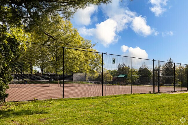 The Village Park in Lake Success features 11 courts for tennis and pickleball.