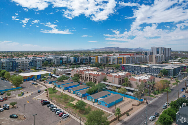 New School for the Arts and Academics is a visual and performing arts school in Tempe.