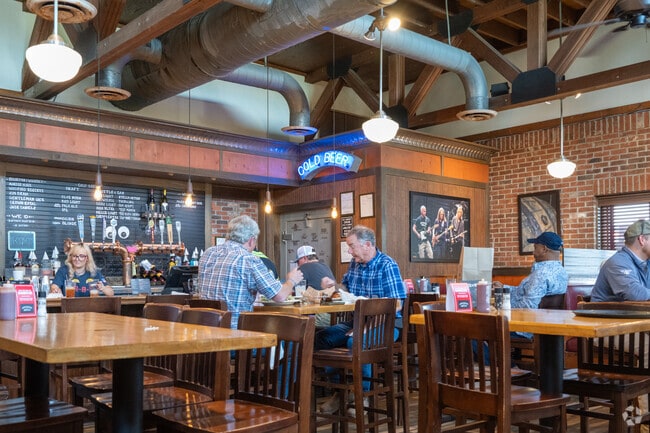 Jim N Nicks is a great place to grab some local BBQ near Liberty Highlands