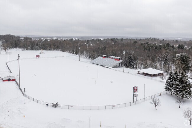 Marquette Senior High School has many competitive athletic programs.