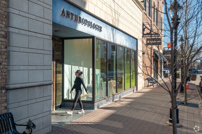 Anthropologie is only a few minutes away for Naperville Historic District residents.