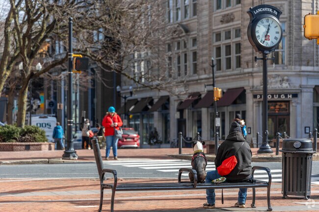 Downtown Lancaster is just minutes from Cabbage Hill and is great for walking around.