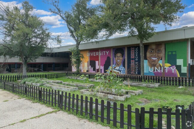 Patrick Henry Middle School emphasizes character development and leadership.