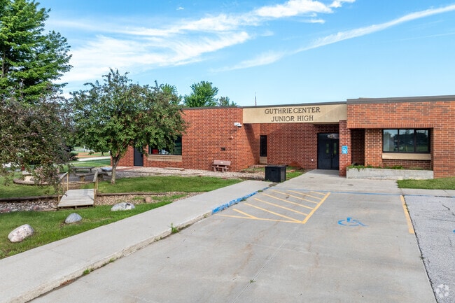 Guthrie Center High School also shares its building with the Junior High.