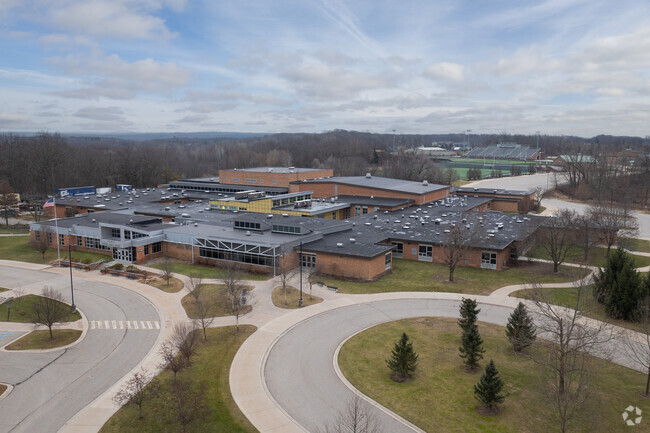 Forest Hills Central Middle School, Aerial.