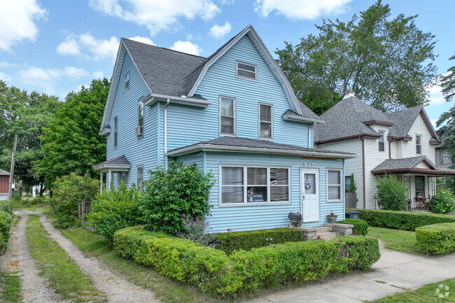 Colorful homes can be found throughout Southeast South Bend.
