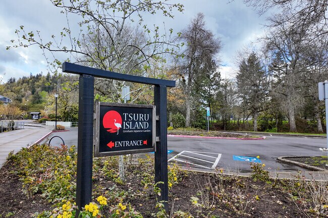 Enjoy beautiful Japanese Gardens in the heart of downtown Gresham.