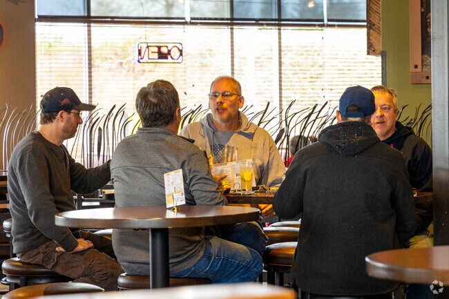 Hops N Drops offers many homegrown beers for your consideration.