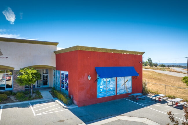Blue skies seen over Grace Christian School in Wildomar.