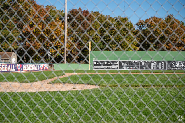 Little Fenway is the baseball field at Freetown Elementary School.