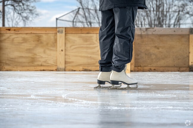 Ericsson residents look forward to strapping on their skates at Lake Hiawatha Park.