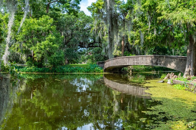 City Park next to Navarre provides green space and recreational paths.