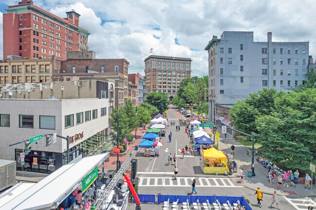 Downtown Binghamton is an exciting place to be during the July Festival.