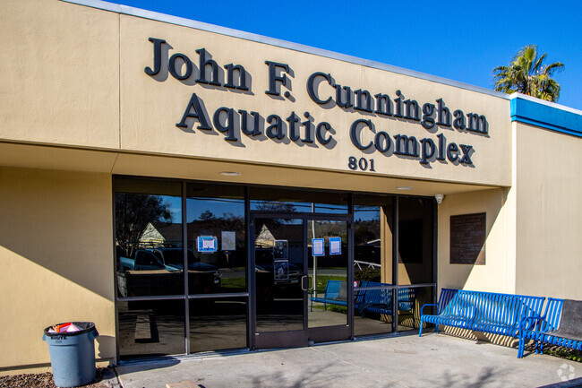 If you feel like swimming visit the nearby Cunningham Aquatic Complex in Vallejo Farms.
