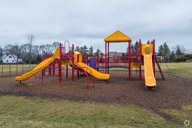 The playground at Washington Elementary School is a fun place for kids to play.