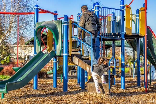 Your kids will love the playground at Weathers Street Park.