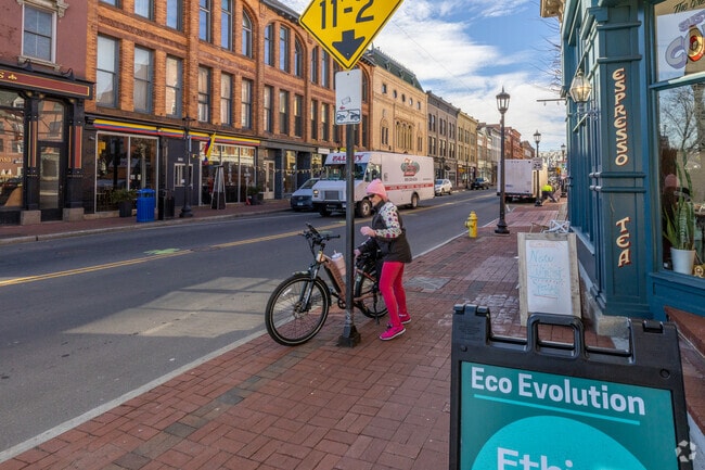 Get ready to bike the waterside town of South Norwalk.