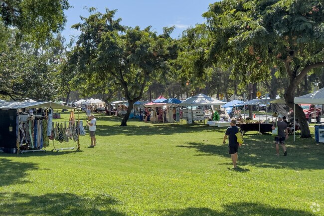 Waikiki hosts events and art fairs on a weekly basis.