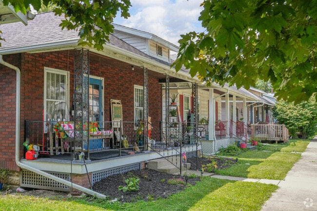 Vibrant bungalows sit on smaller lots in Saint Lawrence McAllister.