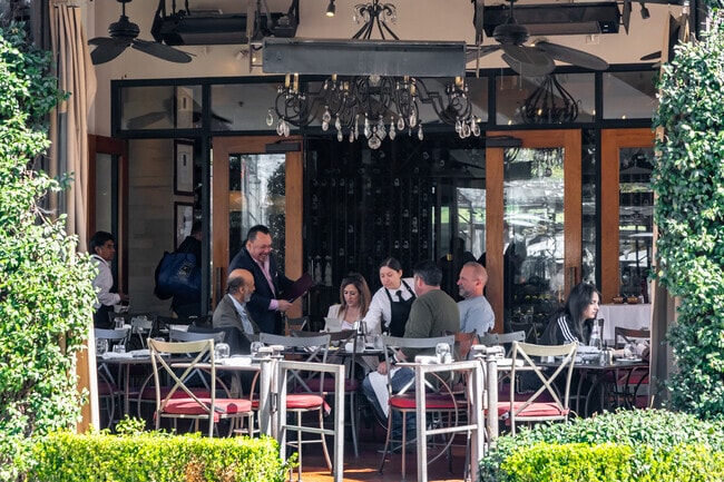 Enjoy dining alfresco in one of Pacific-Edison's fine eateries.