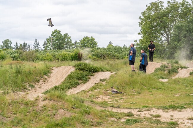 Greer Community Park offers exciting RC car tracks for hobbyists in Northeast Salem.