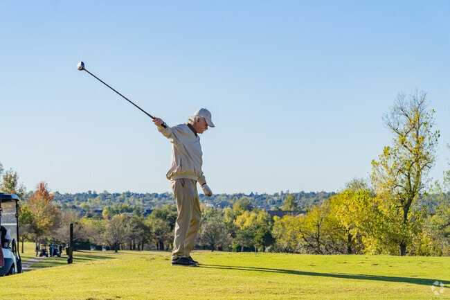 The Kickingbird Golf Course serves as the centerpiece of its namesake neighborhood.