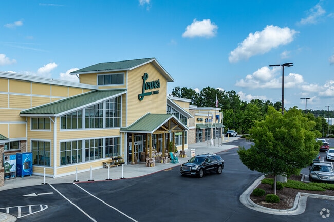 Half Moon residents often choose the nearby Lowes Foods for their grocery needs.