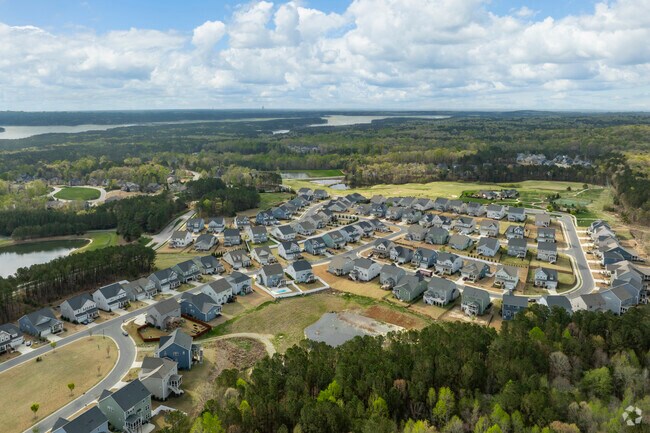 Residents enjoy the newly built homes, friendly neighbors and well maintained community of Legacy at Jordan Lake.