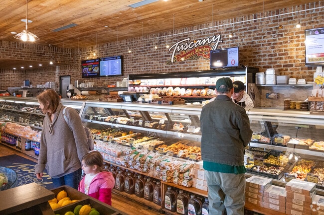 Tuscany Gourmet Market has an excellent deli counter and mini market close to Sound Beach.