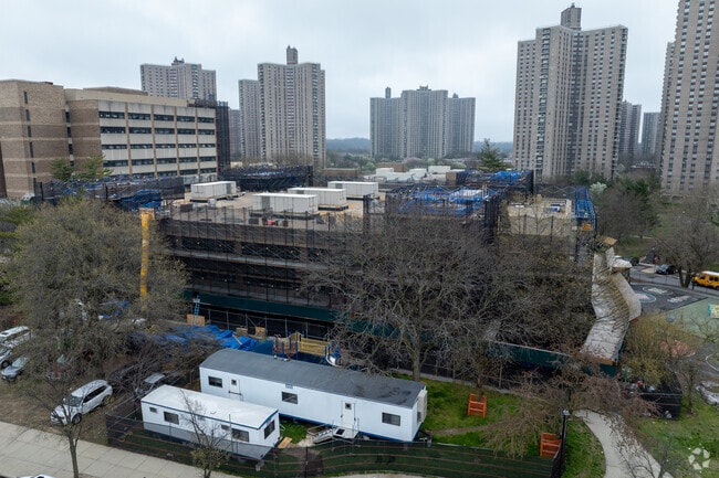 P.S. 176X is currently undergoing a major renovation.