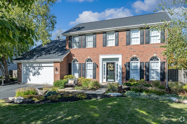 Brick homes add variety to the landscape in Sunset Park-Old Plank.