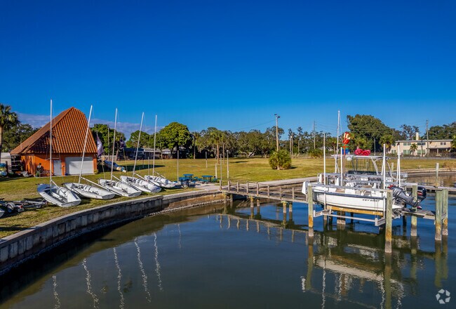 Students attending Admiral Farragut Academy in grades 8th-12th can learn sailing.