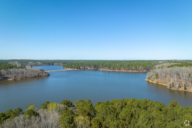 Falls Lake was named for the Falls of the Neuse, which the lake now covers.