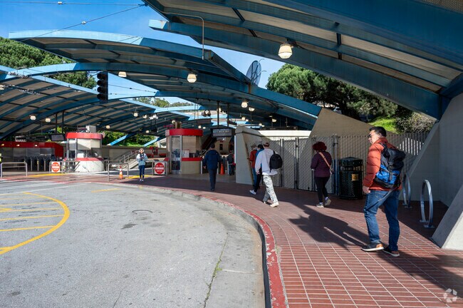 The West Portal Station connects to almost anywhere in the city.