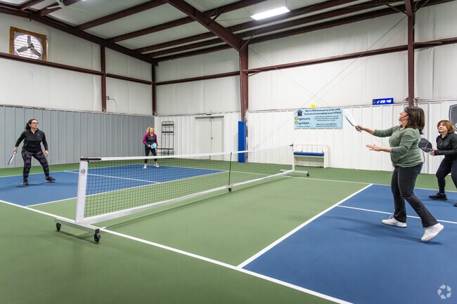 Thornton, RI, welcomes pickleball fans to Pickleball Citi for fun and fitness with friends.