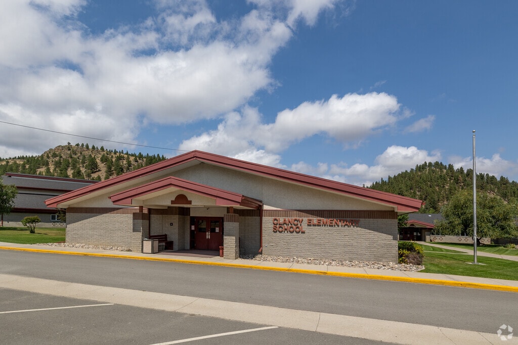 Set in Clancy’s scenic hills, Clancy Elementary School fosters learning in a peaceful setting.