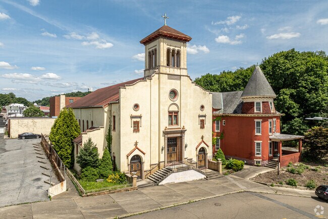 Mary Queen of Peace Catholic Church serves many of Fishbach's faithful.