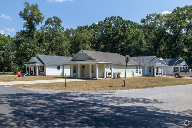 Newer home builders have done a good job matching Bagdad’s historical aspect.