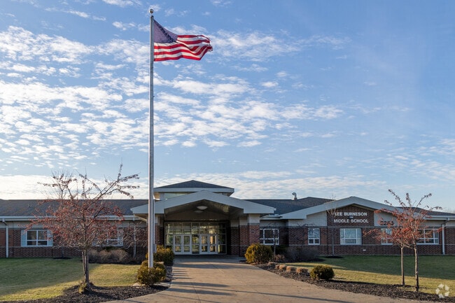 Kids are challenged to excel at Lee Burneson Middle School.
