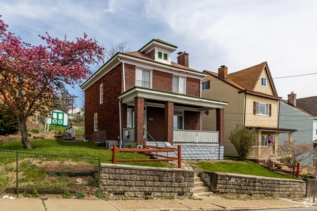 Find your next home up on the hill in Arlington, most homes sit away from the street.